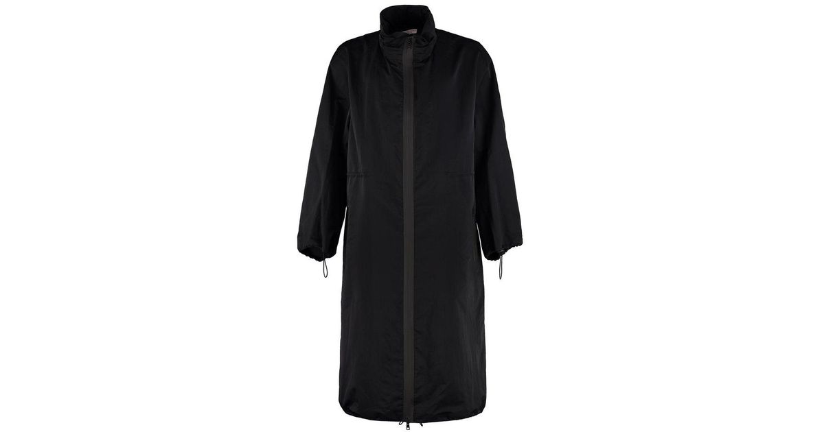 Bottega Veneta Synthetic Matt Nylon Parka in Black for Men - Save 11% ...