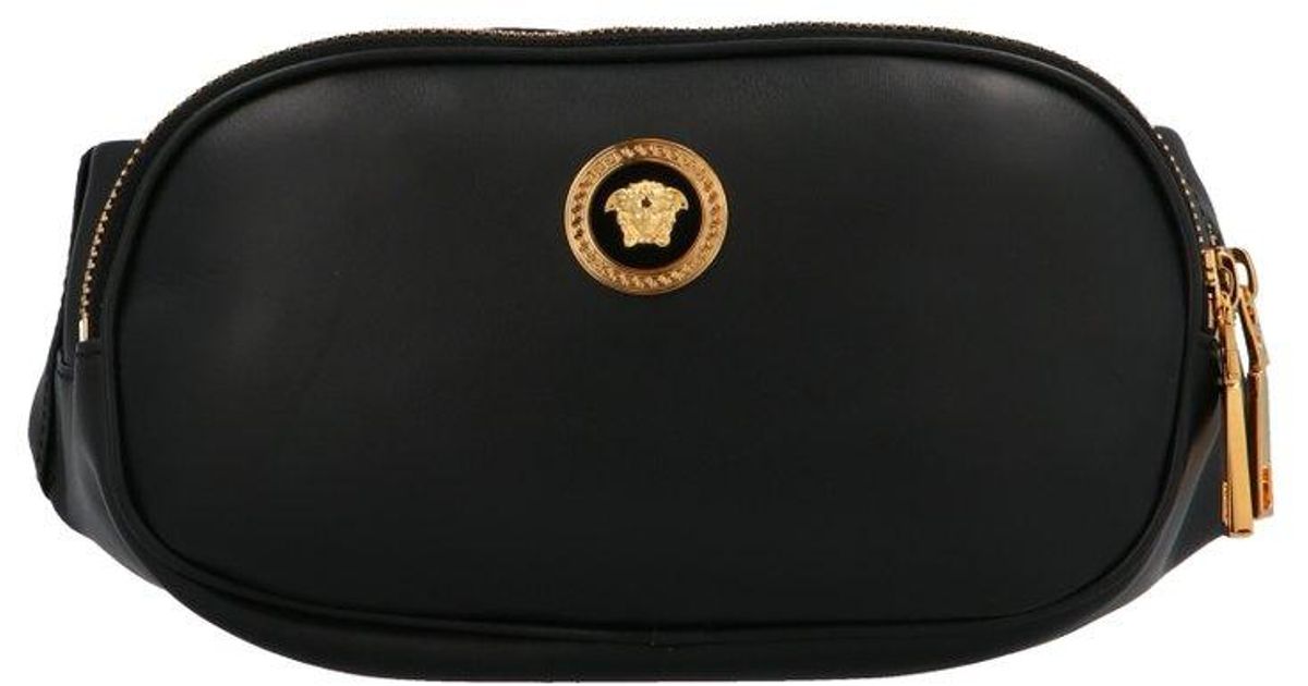 Versace Medusa Fanny Pack in Black for Men Lyst