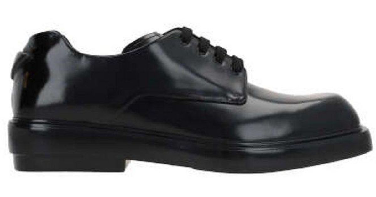 Prada Square-toe Lace-up Shoes in Black for Men | Lyst Prada Square-toe Lace-up Shoes in Black for Men | Lyst