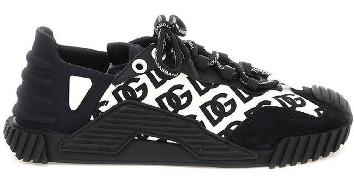 Dolce & Gabbana Ns1 Laceup Sneakers in Black for Men Lyst