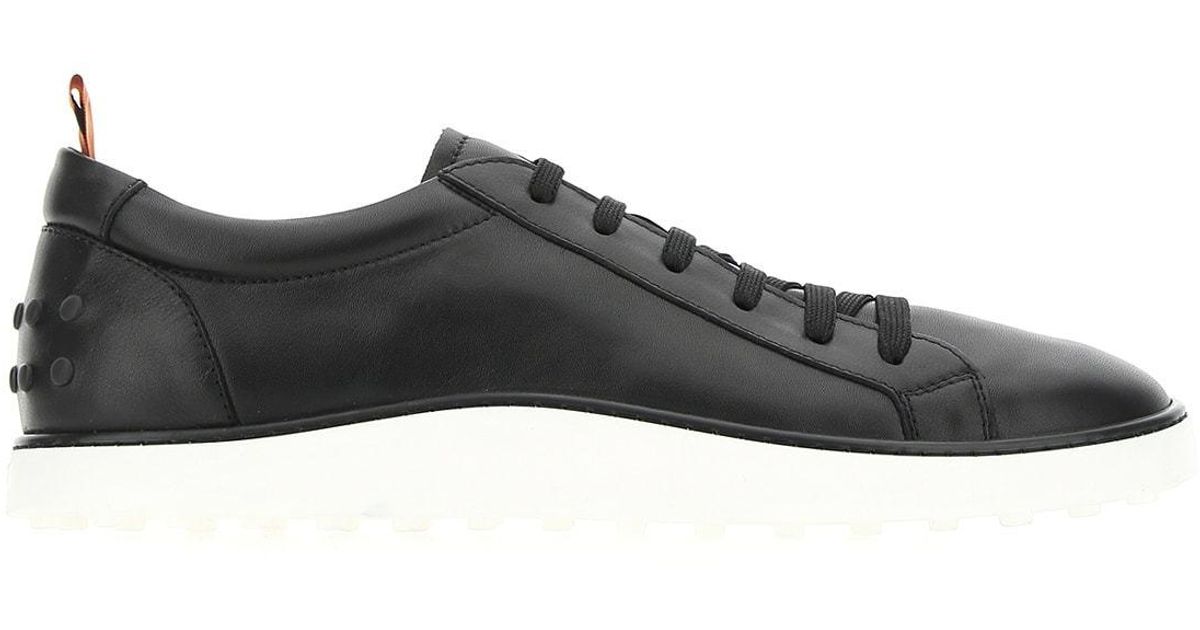 tod's sneakers in leather