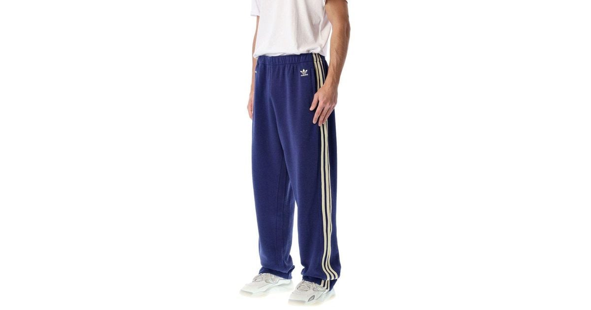 adidas Originals X Wales Bonner 80s Track Pants in Blue for adidas Originals X Wales Bonner 80s Track Pants in Blue for