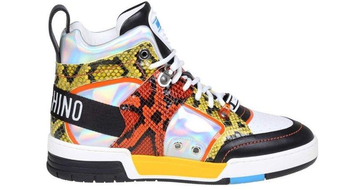 Moschino Kevin 40 High-top Sneakers for Men | Lyst