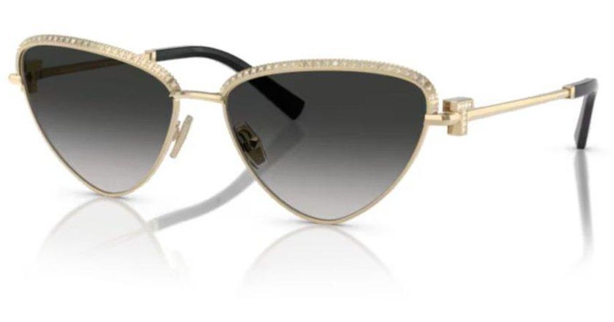 Tiffany & Co. Cateye Frame Sunglasses in Black Lyst UK