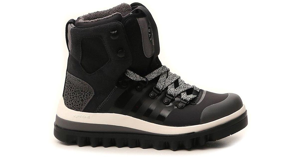 Adidas By Stella Mccartney Rubber Outdoor Eulampis Boots In Black Lyst Adidas By Stella Mccartney Rubber Outdoor Eulampis Boots In Black Lyst