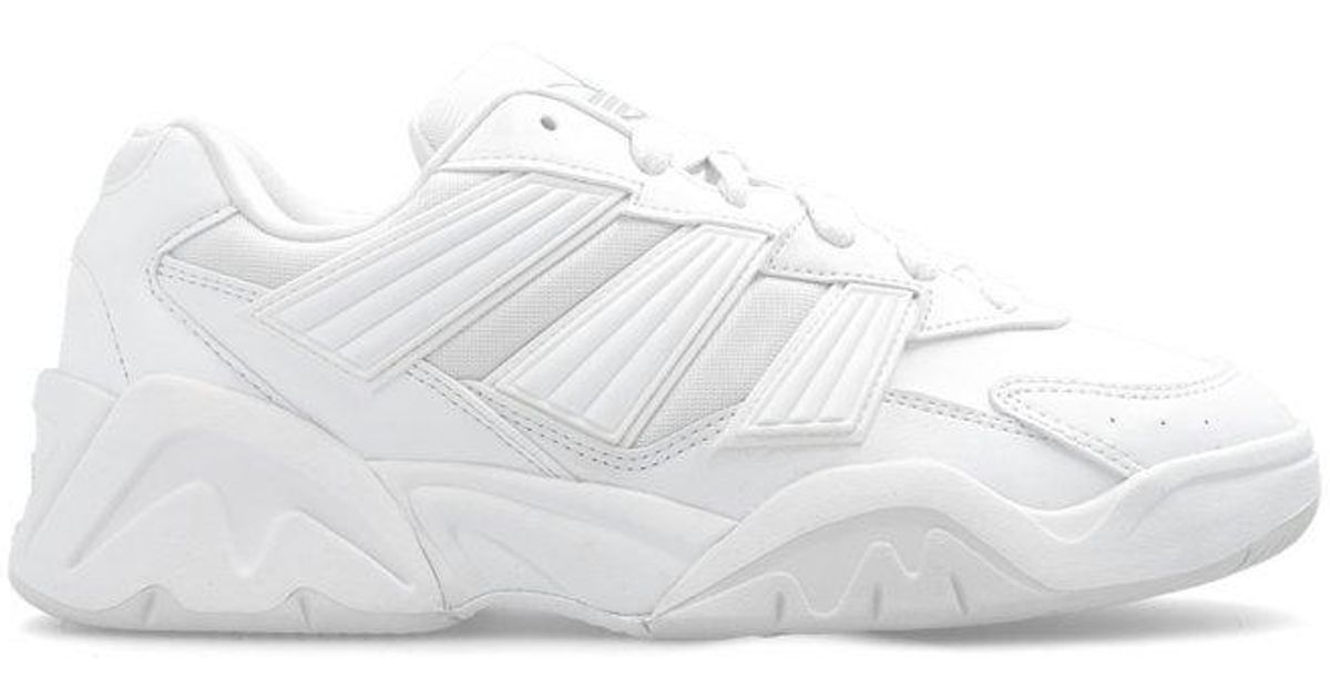 White | Court Lyst Lace-up Magnetic Sneakers Originals in adidas