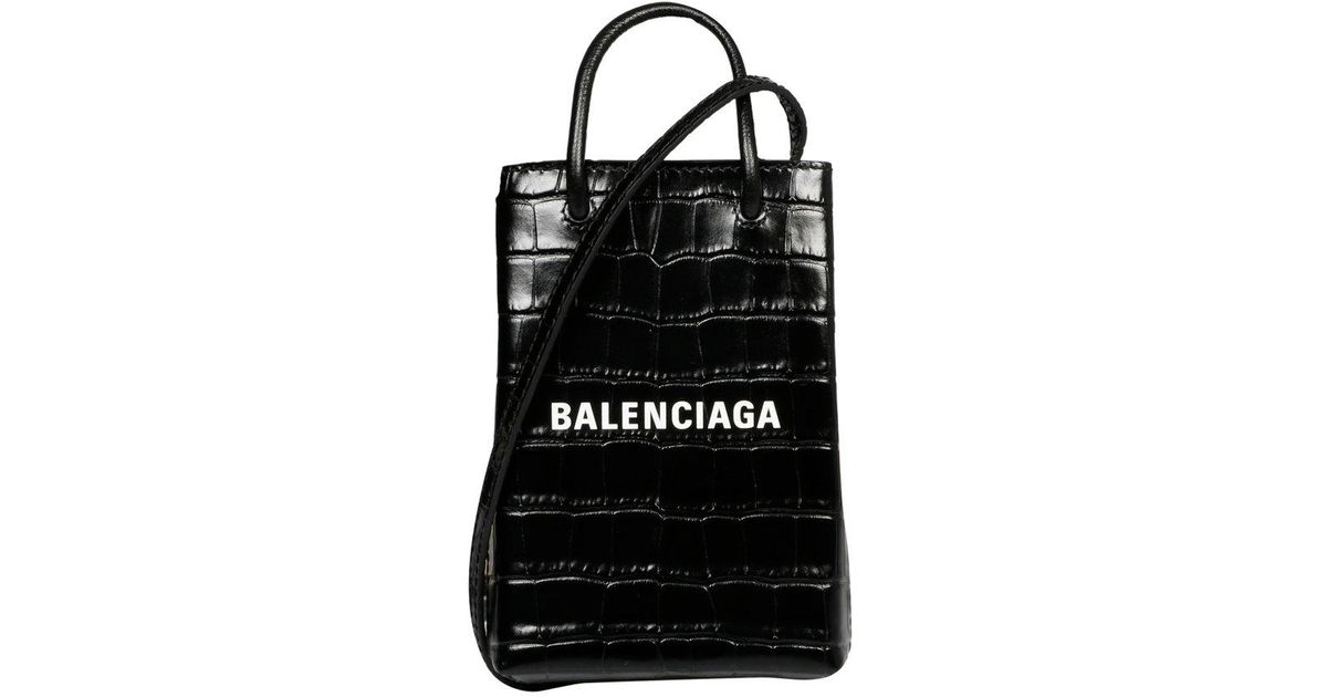 balenciaga phone holder
