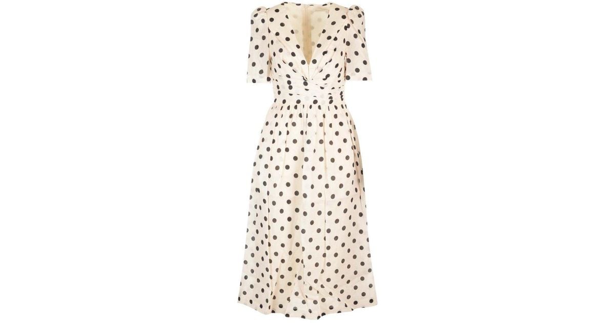 Zimmermann polka dot dress sale