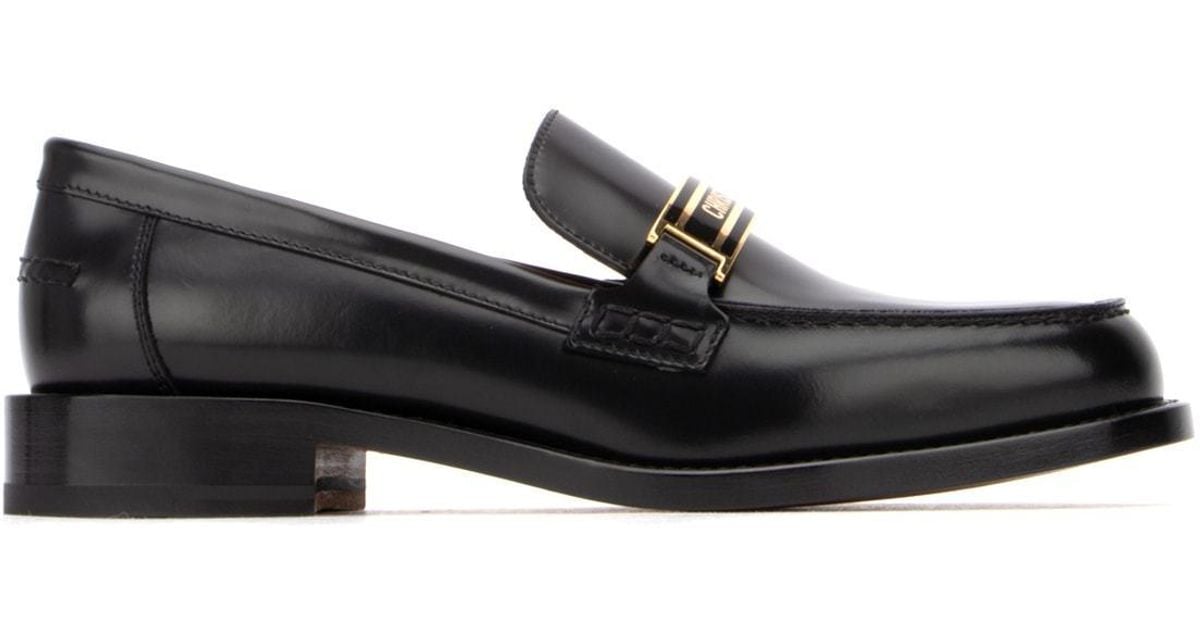 Dior Code Loafers in Black | Lyst