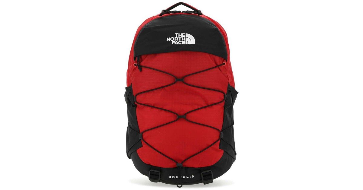 The North Face Synthetic Borealis Zipped Backpack in Red for Men Lyst UK