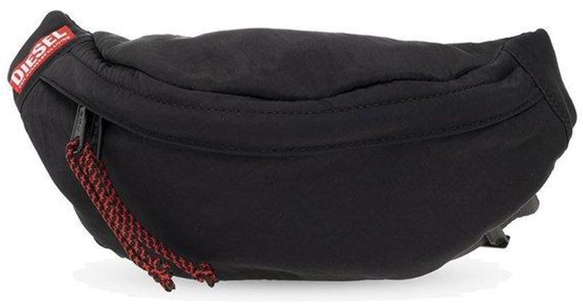 DIESEL 'rave' Belt Bag in Black Lyst