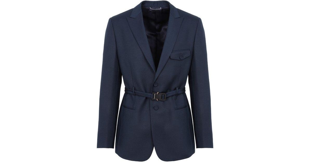 Dior Cd Buckle Blazer in Blue for Men | Lyst Canada