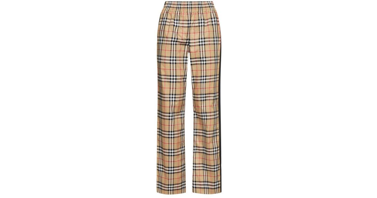 Burberry Lowane Check Print Cotton 