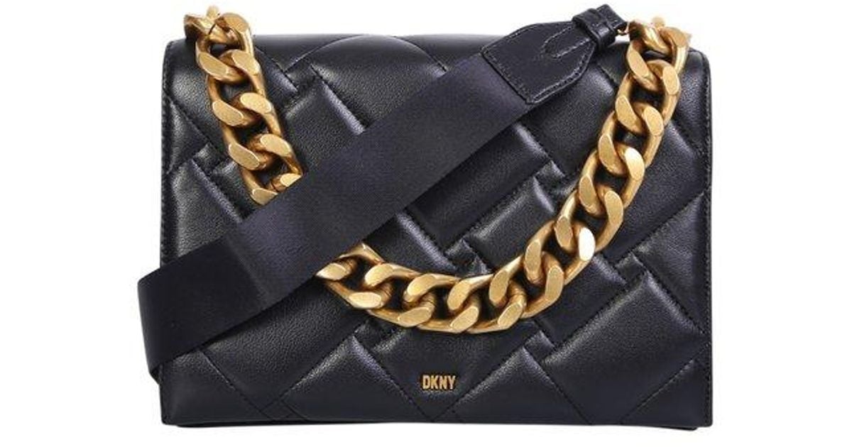 DKNY Stone Cushioned Chain-Strap Willow Leather Crossbody Bag, Best Price  and Reviews