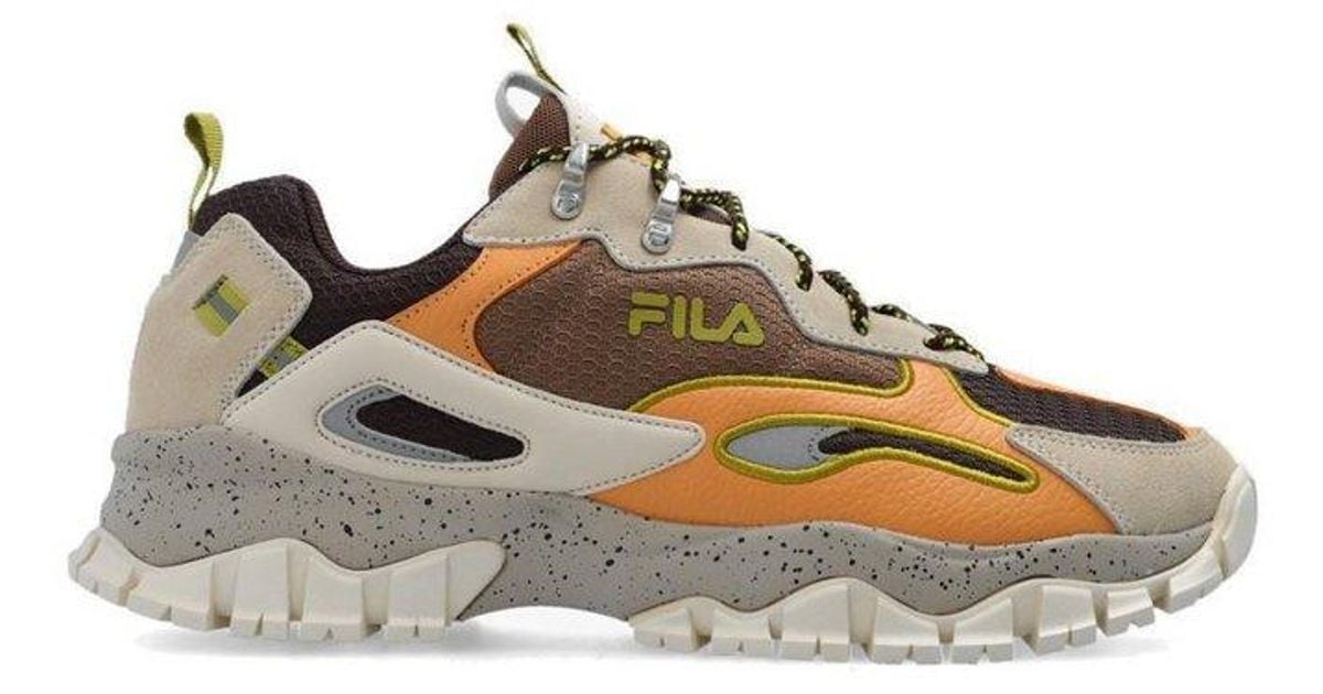 Fila Ray Tracer Tr 2 Lace-up Sneakers in Brown for Men | Lyst