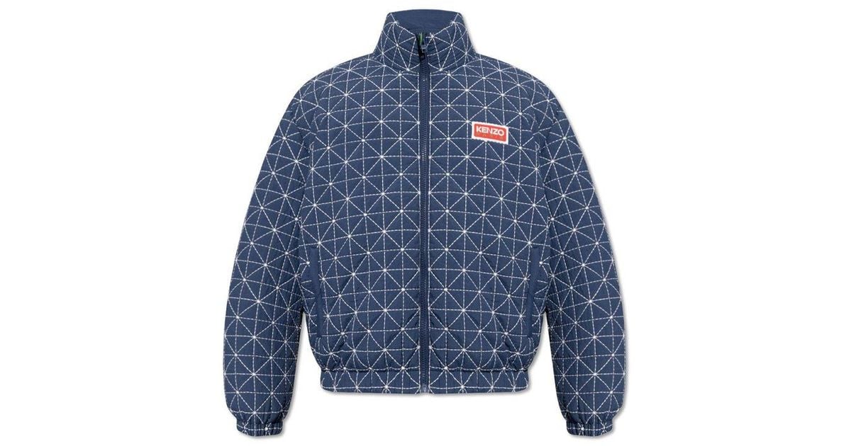 Kenzo hooded quilted down jacket deals