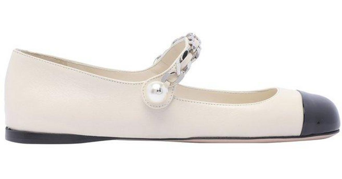 miu miu ballet flats sale