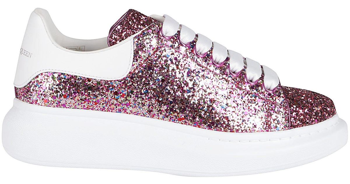 mcqueen shoes glitter