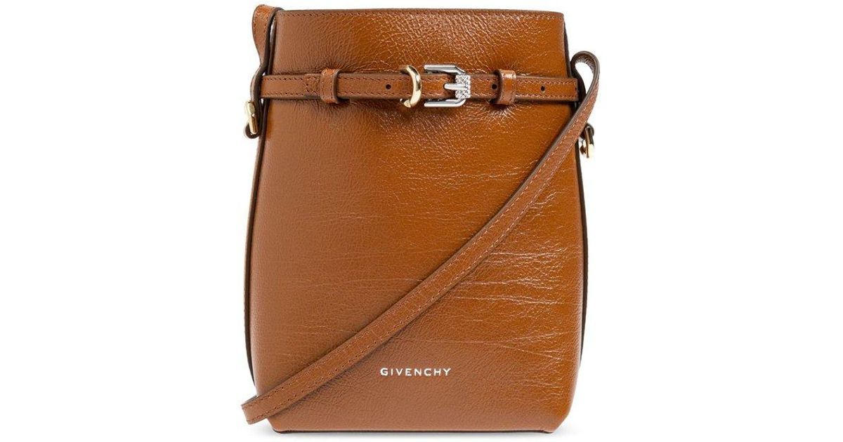 GIVENCHY Voyou phone pouch leather bag ロゴ ジバンシィ Givenchy Voyou Phone Pouch in Leather | Saks Fifth Avenue