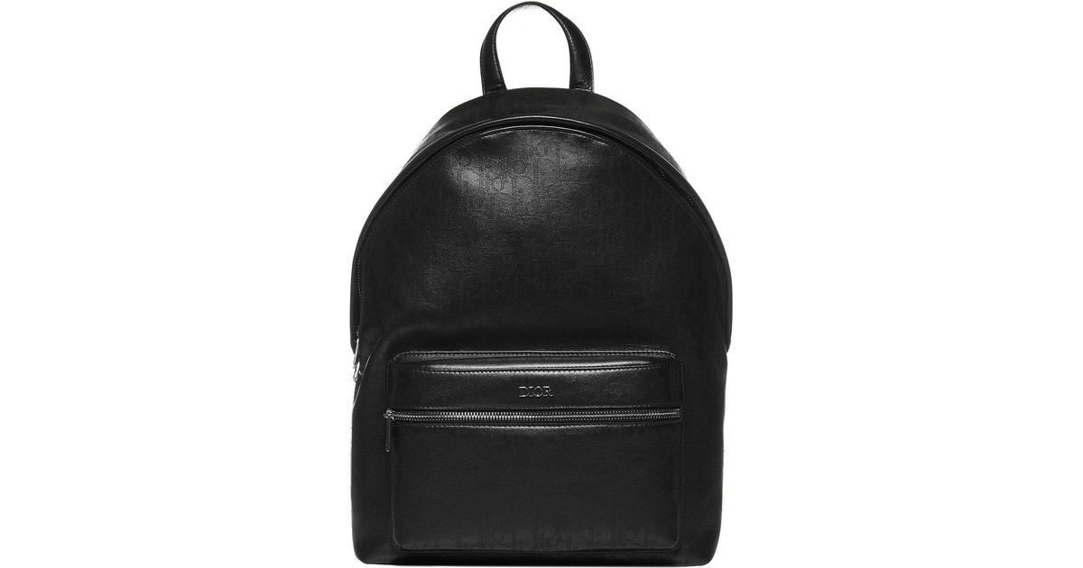 Dior Rider Oblique Galaxy Backpack in Black for Men Lyst