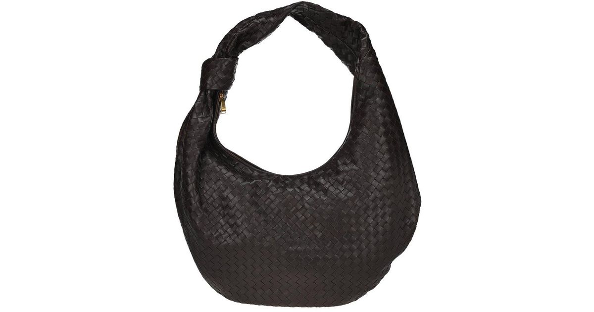 Bottega Veneta Maxi Bv Jodie Shoulder Bag in Black | Lyst