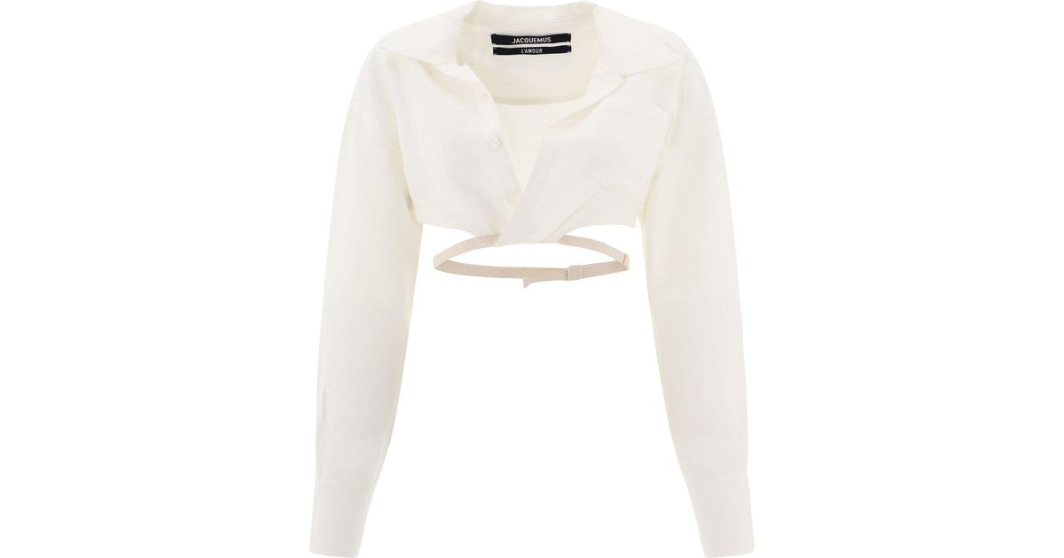 jacquemus linen shirt