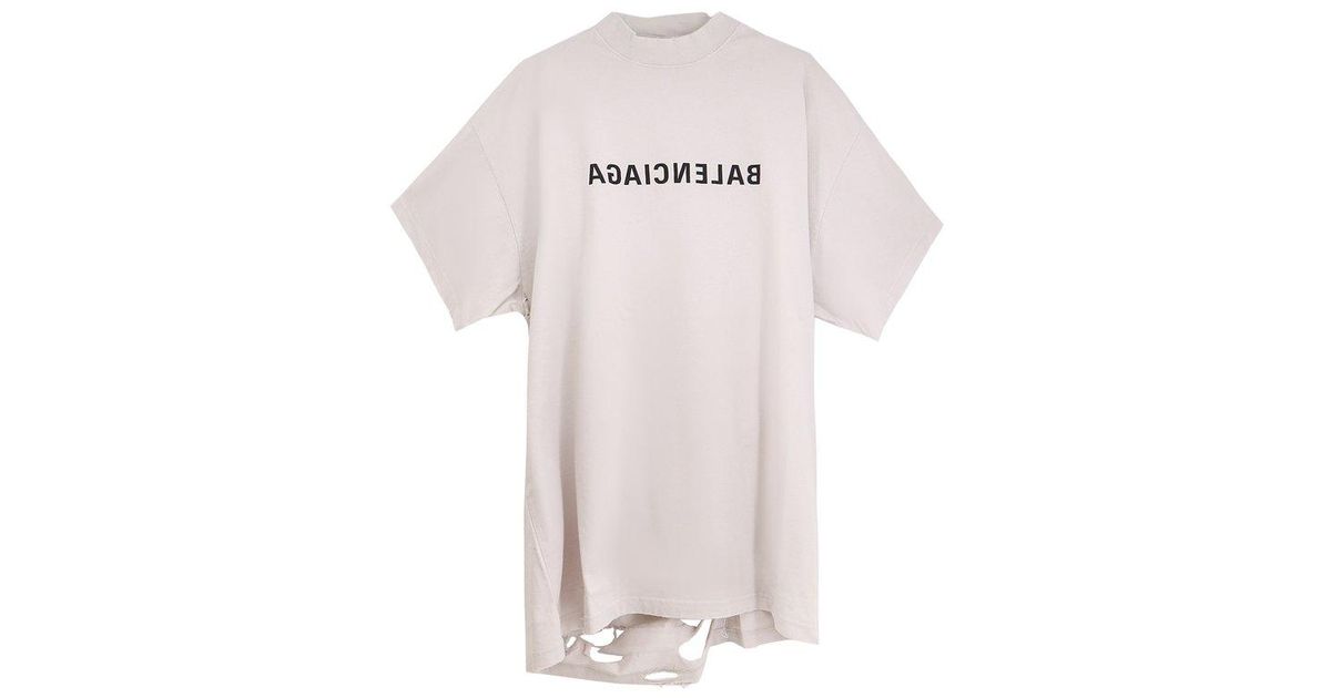 Balenciaga T-Shirt in Pink | Lyst