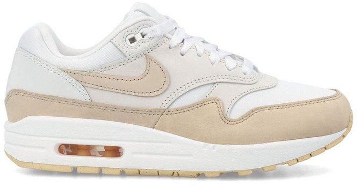 Nike Air Max 1 Prm Low-top Sneakers in White | Lyst