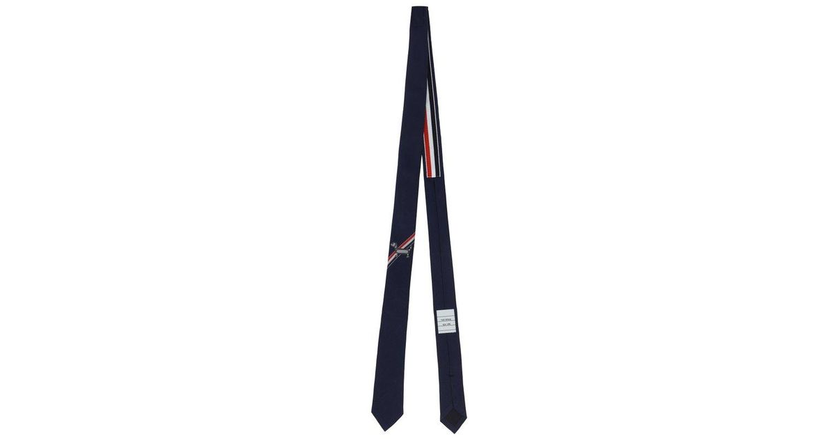 thom browne hector tie