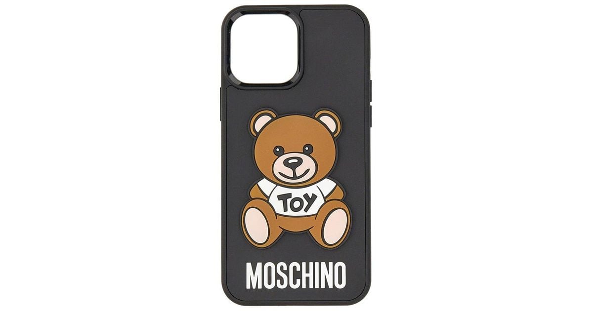 Moschino Case For Iphone 13 Pro Max in Black | Lyst UK
