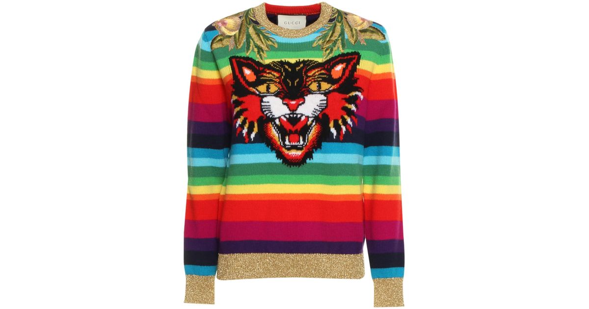 gucci tiger sweater