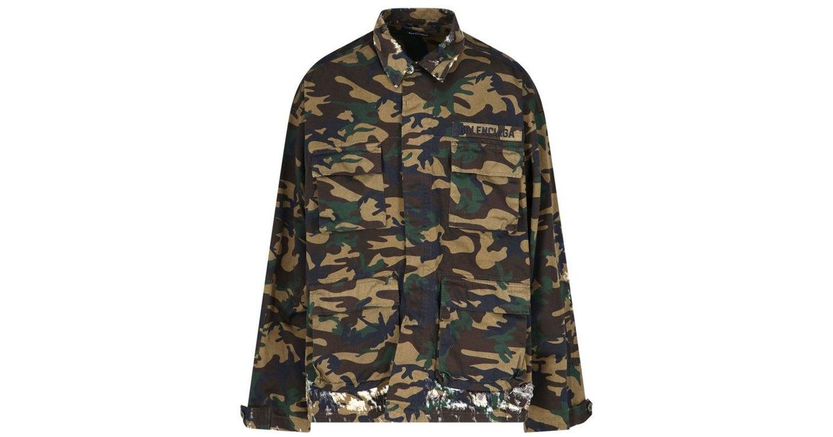 balenciaga military jacket