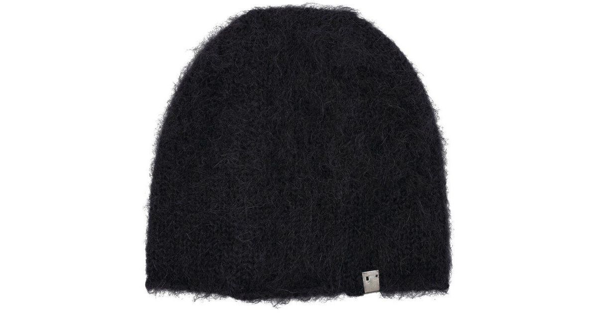 1017 ALYX 9SM モヘアビーニー 1017 ALYX 9SM Lightercap Beanie in Black | Lyst