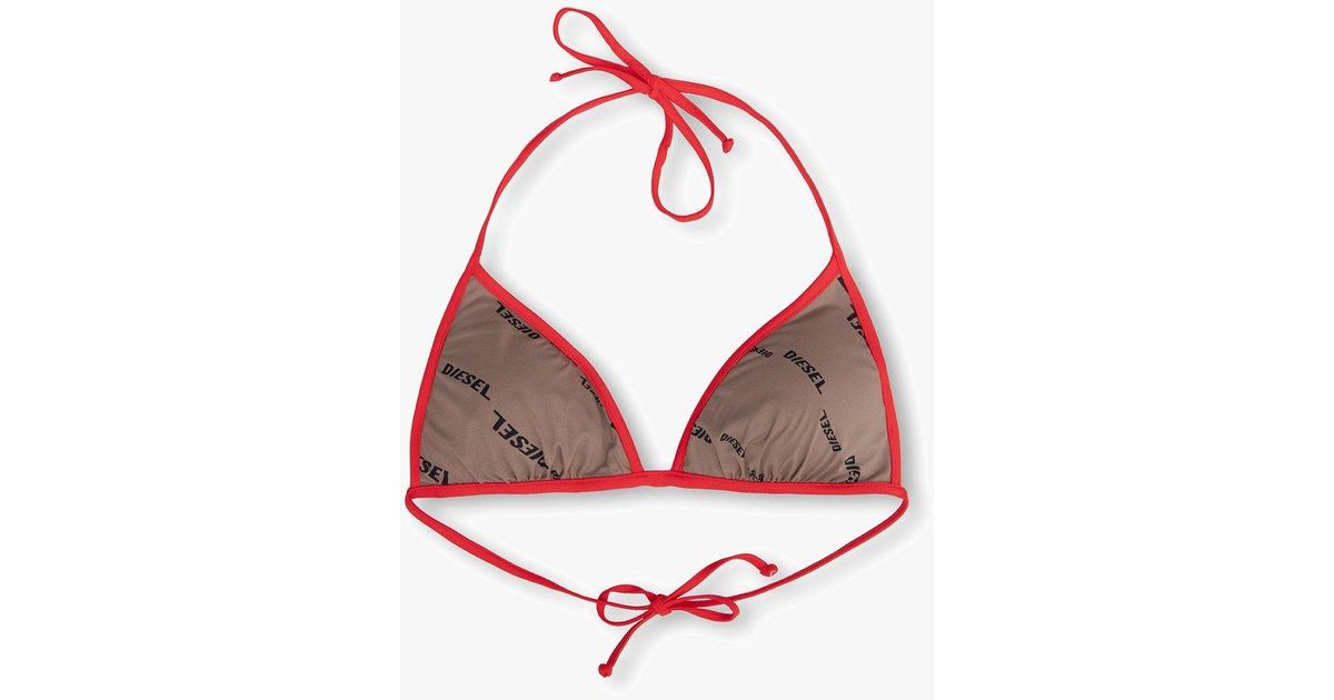 DIESEL Bfb Sees Bikini Top in Pink | Lyst