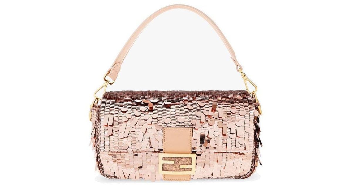 Fendi baguette Shoulder Bag in Pink Lyst Canada