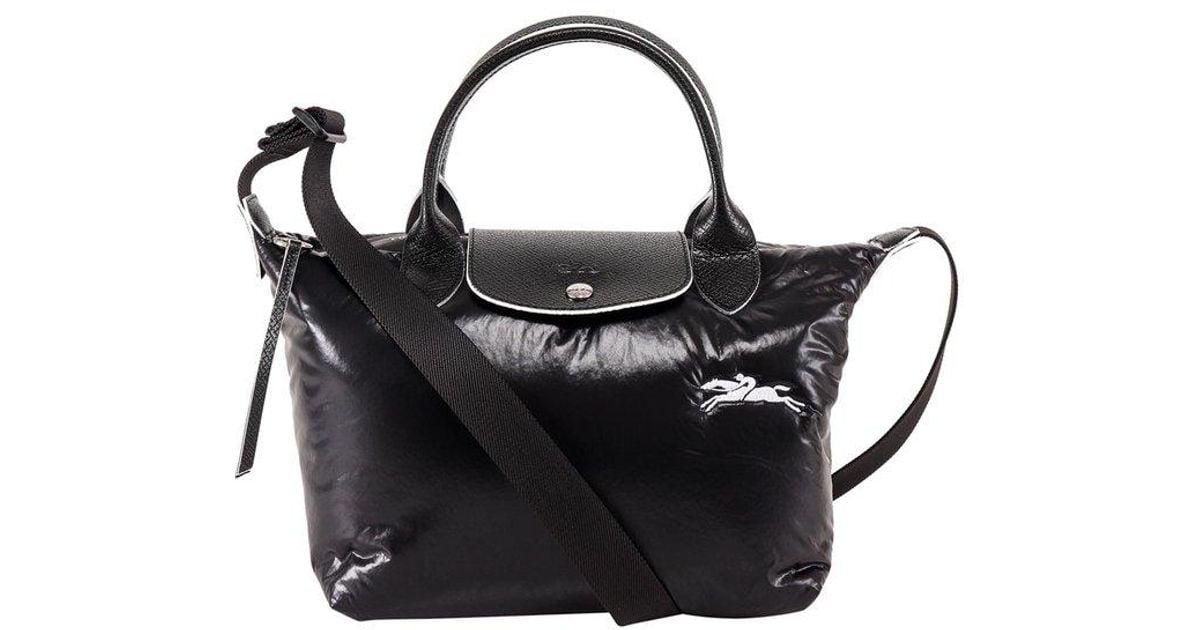 Longchamp Le Pliage Alpin Padded Tote Bag in Black | Lyst