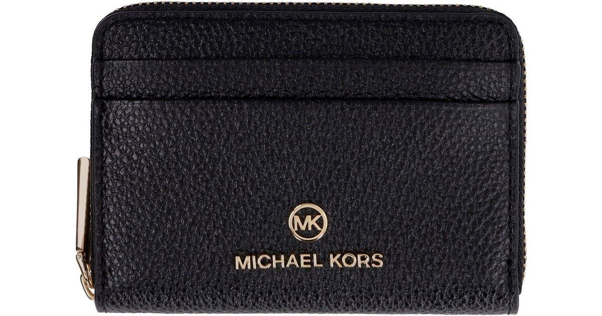 Michael Kors Women's Parker Logo-plaque Leather Wallet