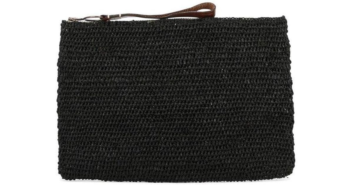 クラッチバッグ IBELIV SS25 AMPY CLUTCH (AMPY DARK) IBELIV - Ampy black clutch bag | STIMM