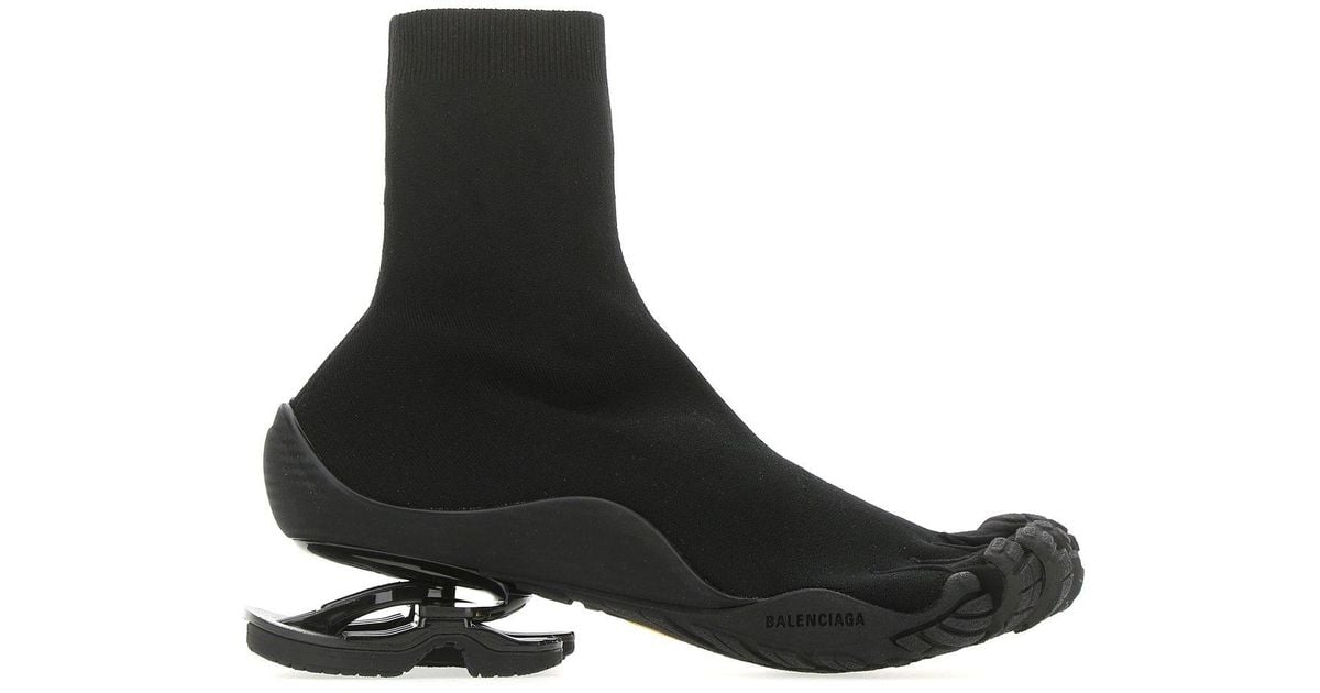 Balenciaga Sock Toe Boots in Black for Lyst