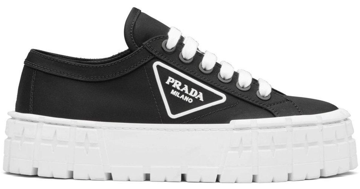 prada platform sole sneakers