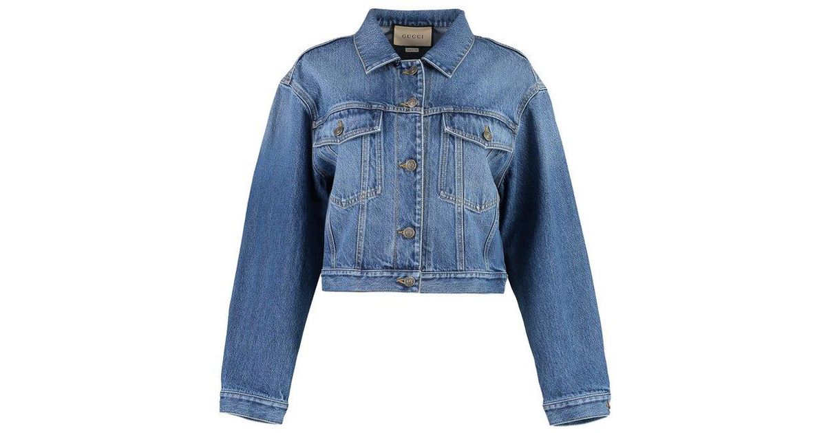 Gucci denim jacket womens sale