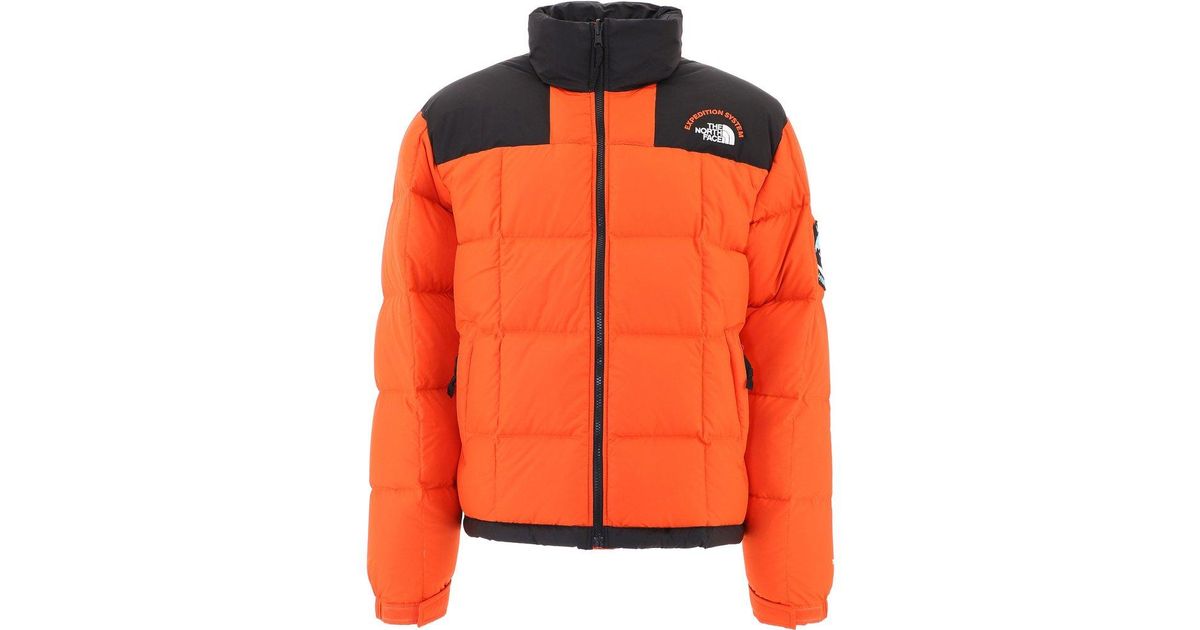 The North Face Lhotse Expedition Down Jacket in Orange for Men Lyst