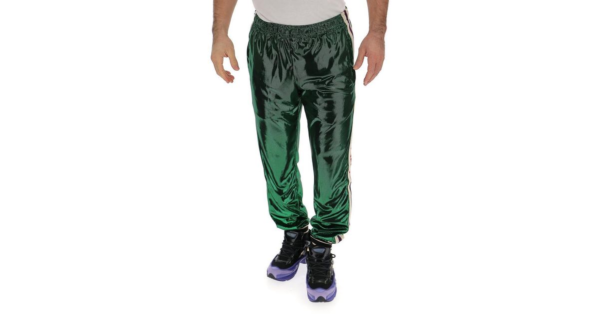 gucci laminated pants