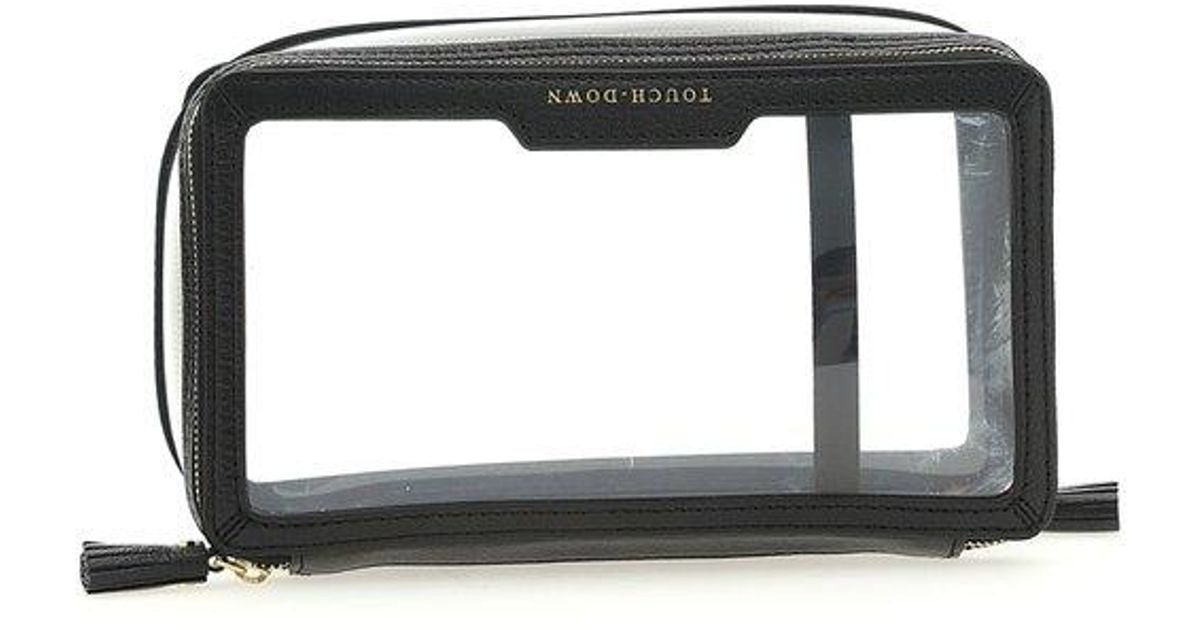 Anya Hindmarch Inflight Clear Makeup Bag in White Lyst