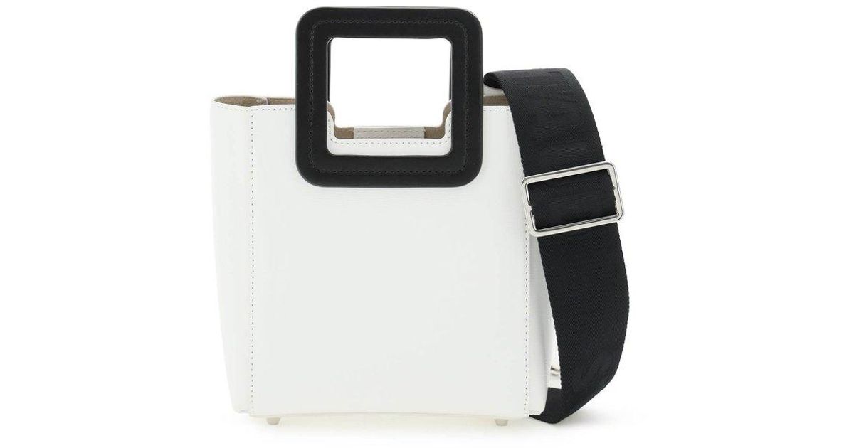 Staud mini hotsell shirley bag white