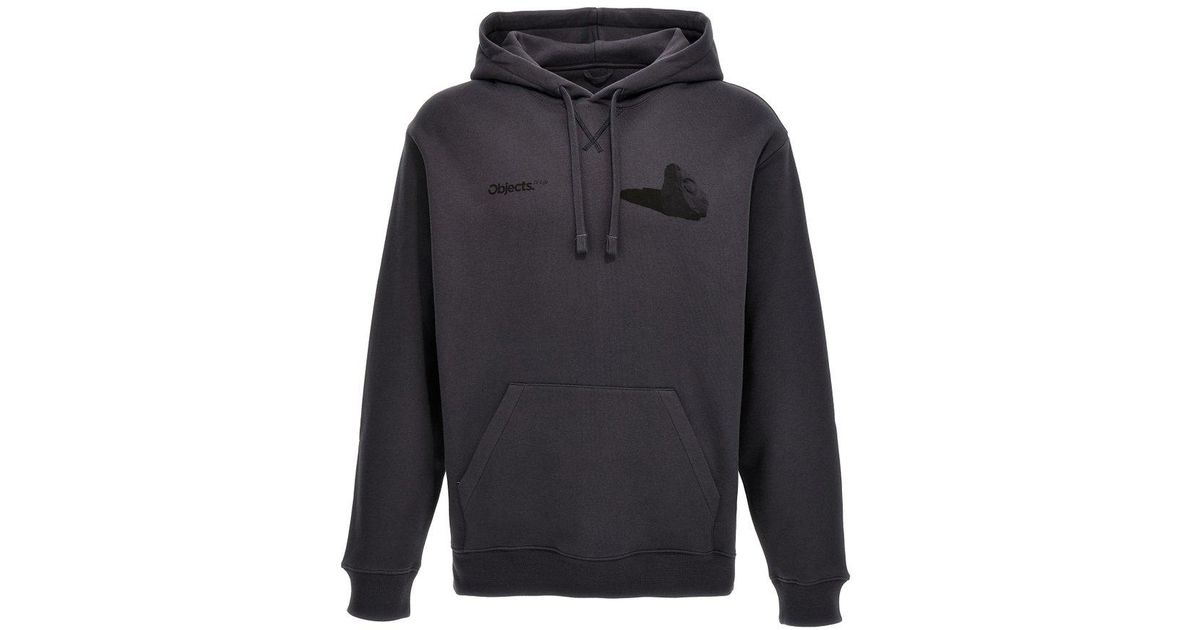スウェット・トレーナー OBJECTS IV LIFE 'Boulder Print' hoodie Gray OBJ00311202 Objects Iv Life Boulder Print Sweatshirt Gray In Grey | ModeSens