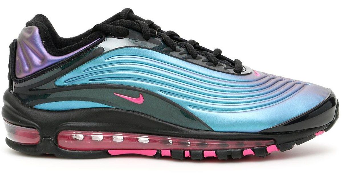 Nike Air Max Deluxe Sneakers in Light Blue,Green,Black (Blue) for Men ...