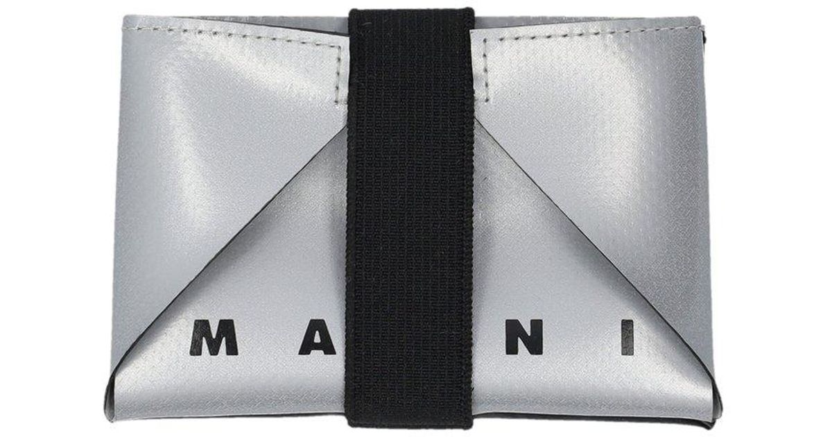 Marni Origami Cardholder in Black for Men | Lyst Canada
