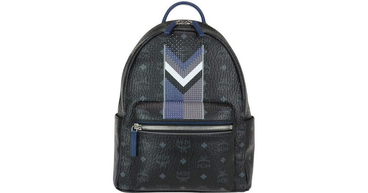 mcm chevron backpack