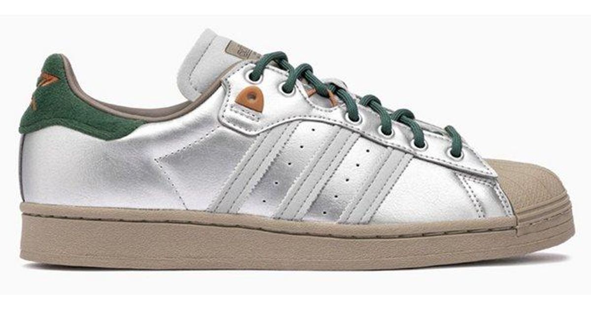 adidas Originals Adilicious Superstar Yanwai Sneakers in White | Lyst